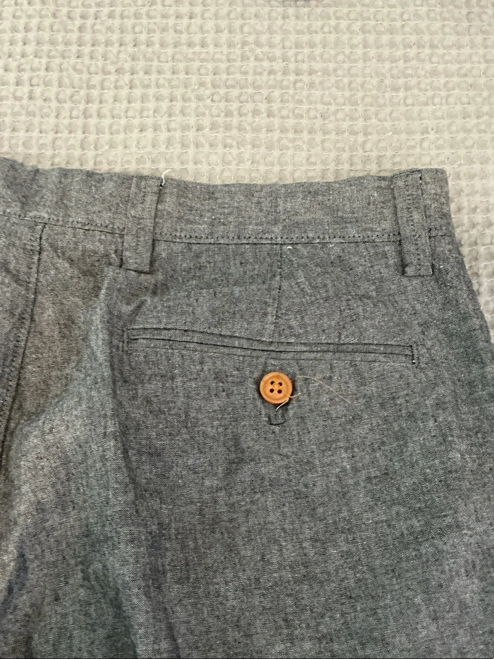 J. Crew Charcoal Gray Flat Front Men's Shorts 31W